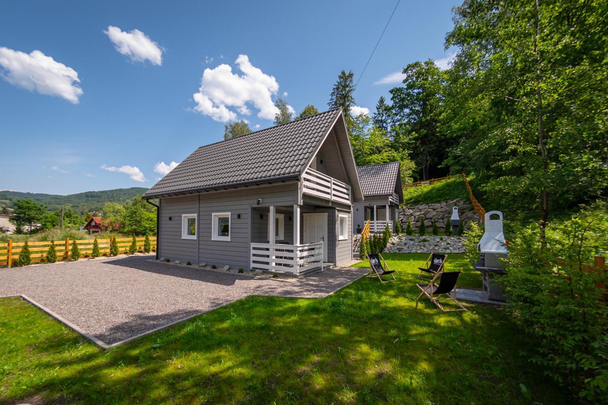 Domki U Sosny - Nowoczesne Domki Na Wylacznosc, Spokojna Okolica Blisko Lasu I Szlaku, 1,2 Km Od Centrum Brennej Brenna Exterior foto